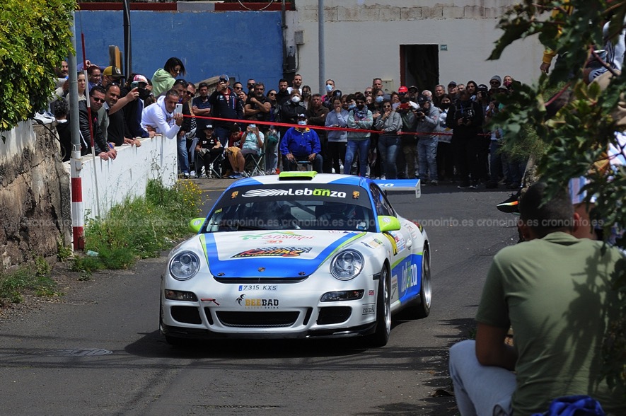 Neftalí Martín Porsche 911 Rallysprint Tejina-Tegueste 2022