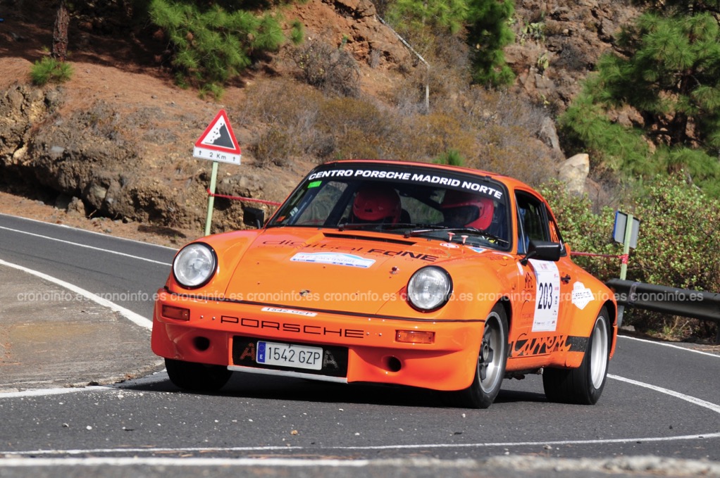 Carlos Josrge Porsche 911 Rallye Isla Tenerife 2021