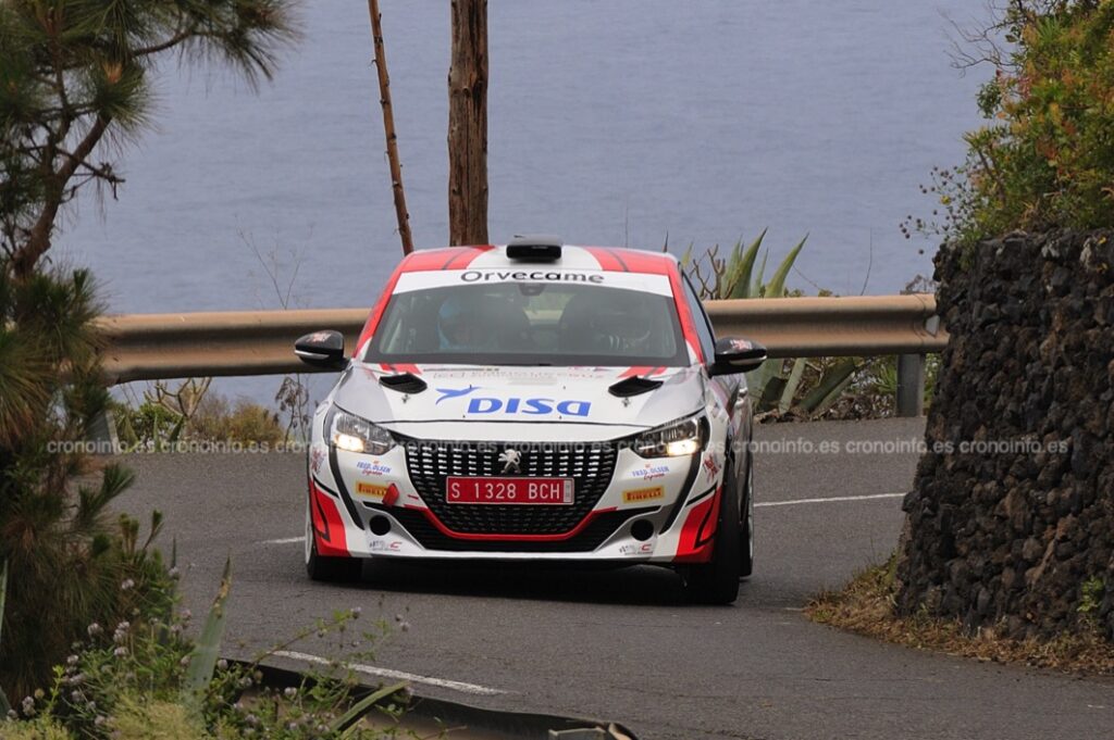 Fernando Cruz Peugeot 208 Rally 4 Rally Orvecame Norte 2022