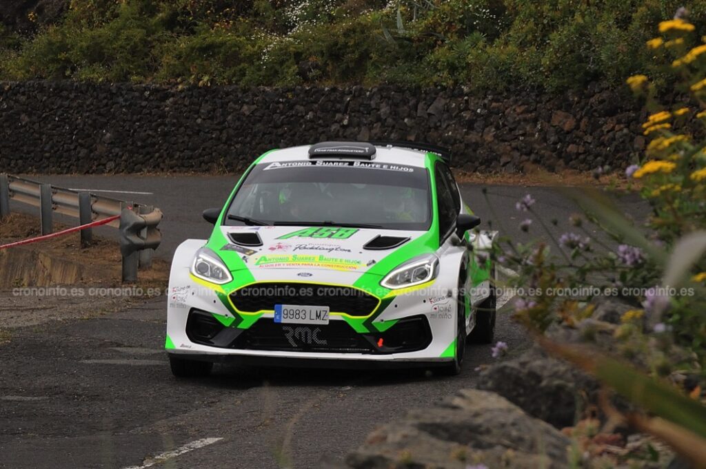 Fran Suárez Ford Fiesta R5 Mk II en el Rallye Orvecame Norte 2022