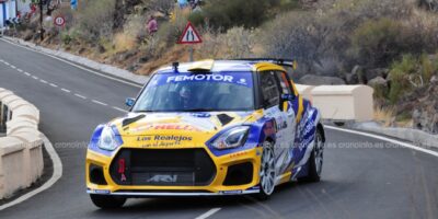 Manolo Mesa Suzuki Swift Rallye sla Tenerife 2021