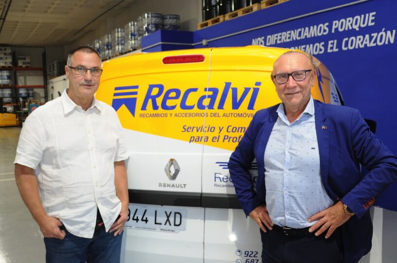 Poli Delgado, Escudería Villa de Adeje, y Chema Rodríguez, Recalvi