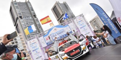 Llegada Rallye Isla Tenerife 2021