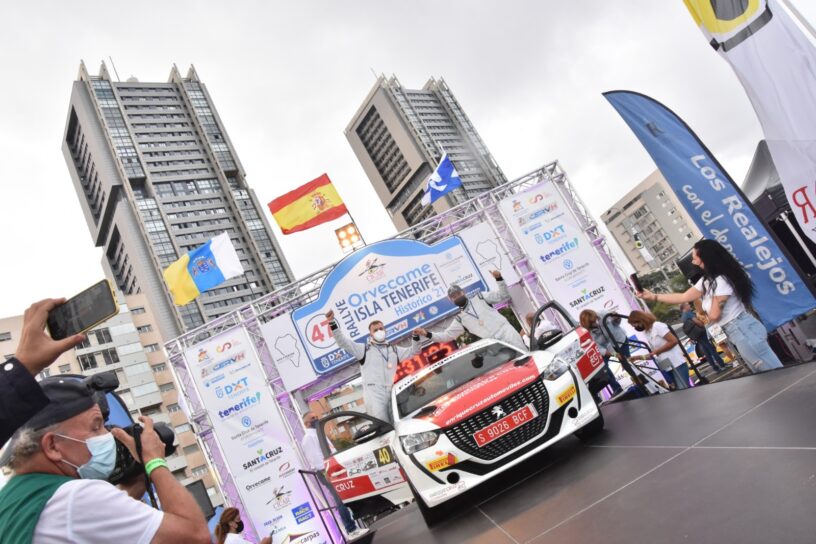 Llegada Rallye Isla Tenerife 2021