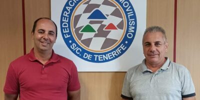 Vidal Arecibia (Canarias Driving) y Francisco Negrín (FIASCT)