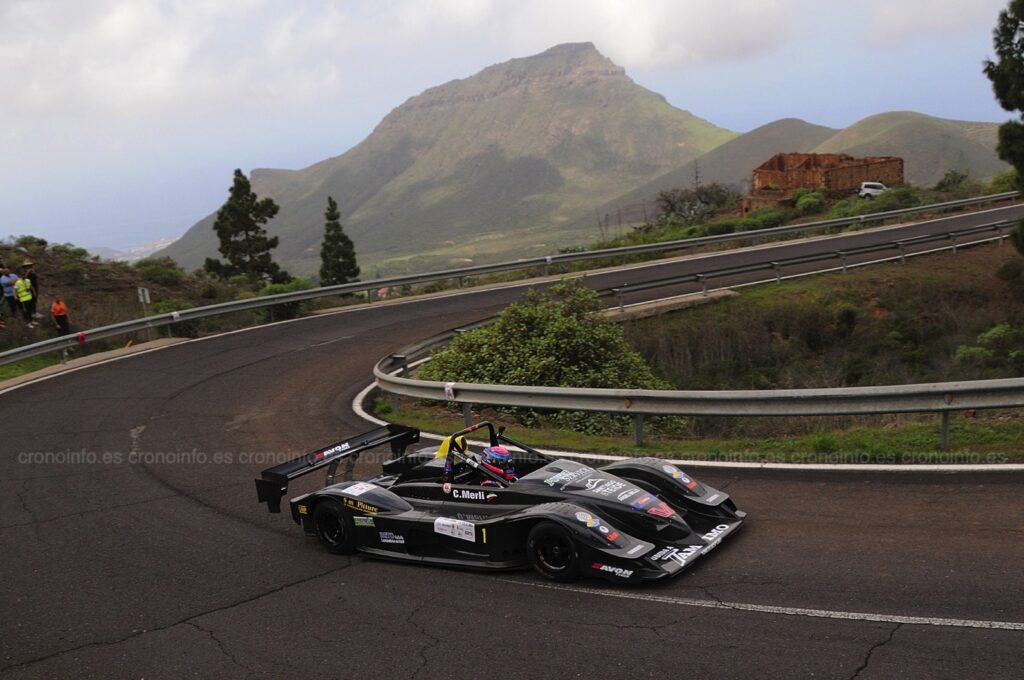 Christian Merli en la Subida Arona La Escalona 2022