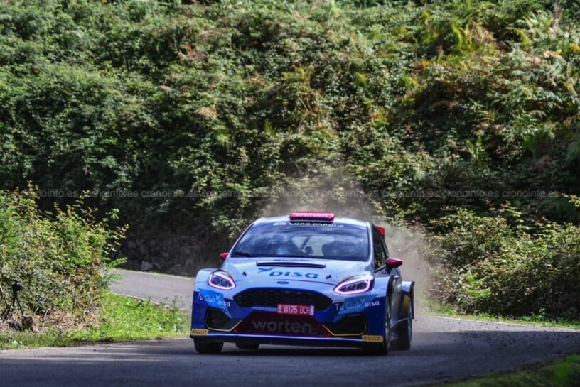 Enrique Cruz Rallye Isla Tenerife 2022 Ford Fiesta R5 MK II