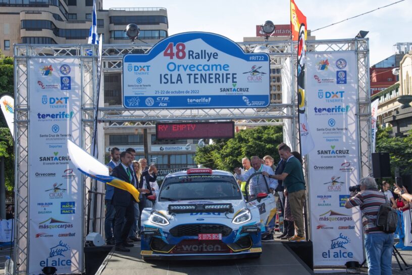 Enrique Cruz Rallye Isla Tenerife 2022