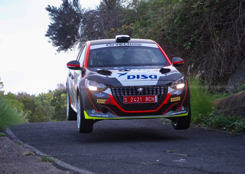 Giovanni Fariña Rallye Isla Tenerife 2022 Peugeot 208 Rally4