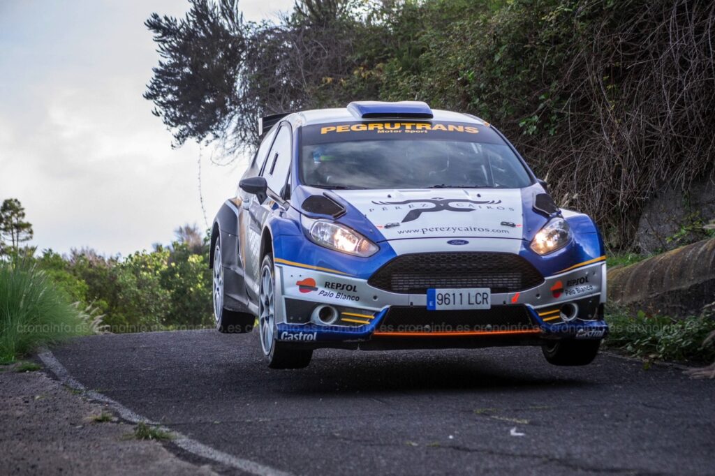 Pedro Javier Afonso Rallye Isla Tenerife 2022 Ford Fiesta R5 Evo 2