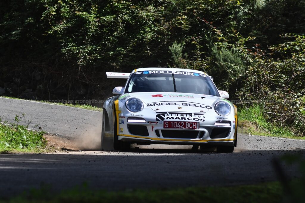 Raúl Carro Rallye Isla Tenerife 2022 Porsche 911