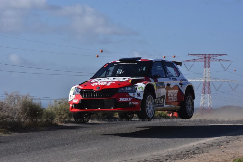 Efrén Llarena Skoda Fabia Rally2
