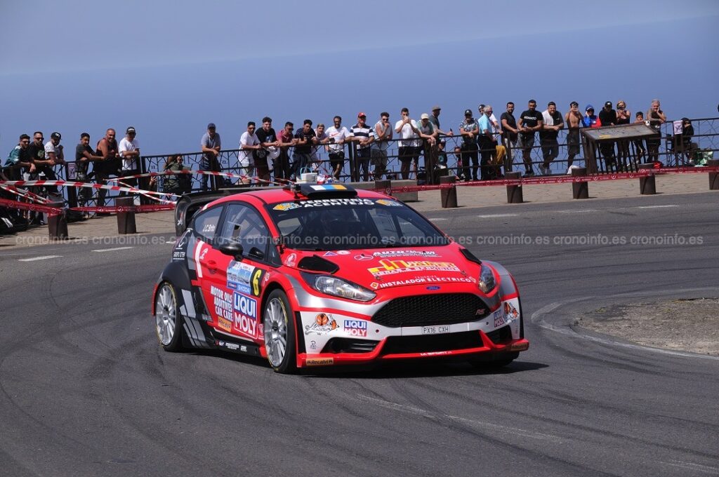 Juan Carlos Brito Ford Fiesta R5+ Subida al Boquerón 2023