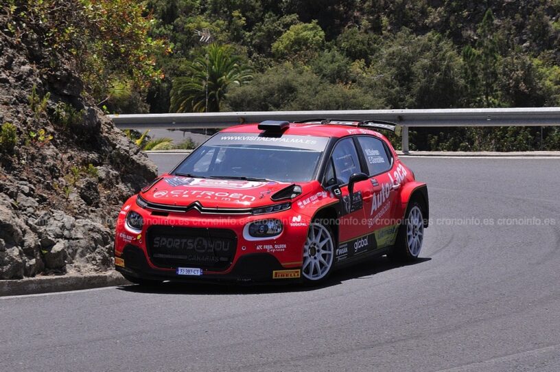 Miguel Suárez Citroen C3 Rally2 Rallye Orvecame Norte 2023