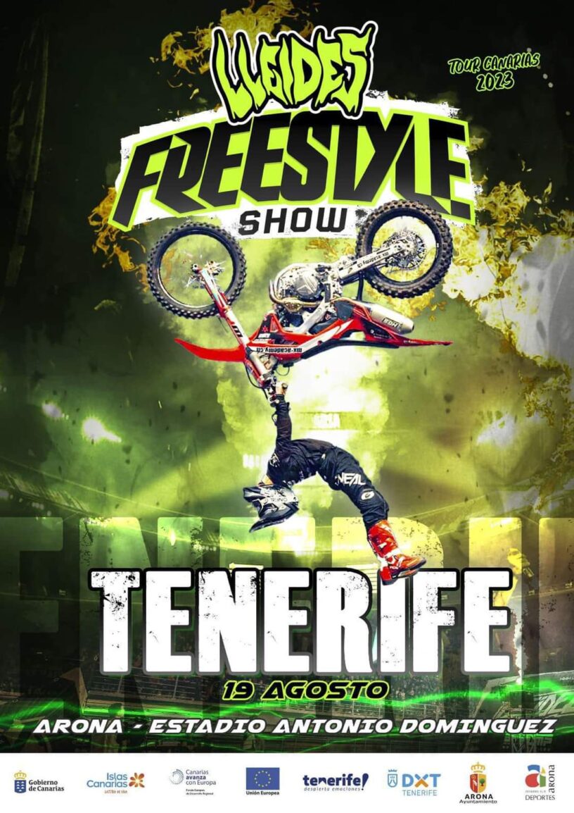 Cartel Freestyle Lleides Tenerife 2023