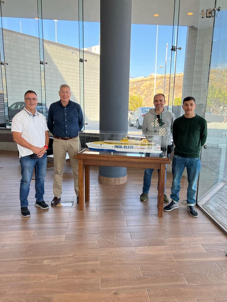 Firma acuerdo Fred Olsen Rallye Villa de Adeje 2023