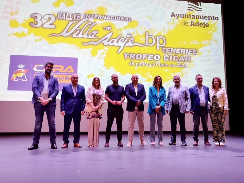 Presentación Rallye Villa de Adeje 2023