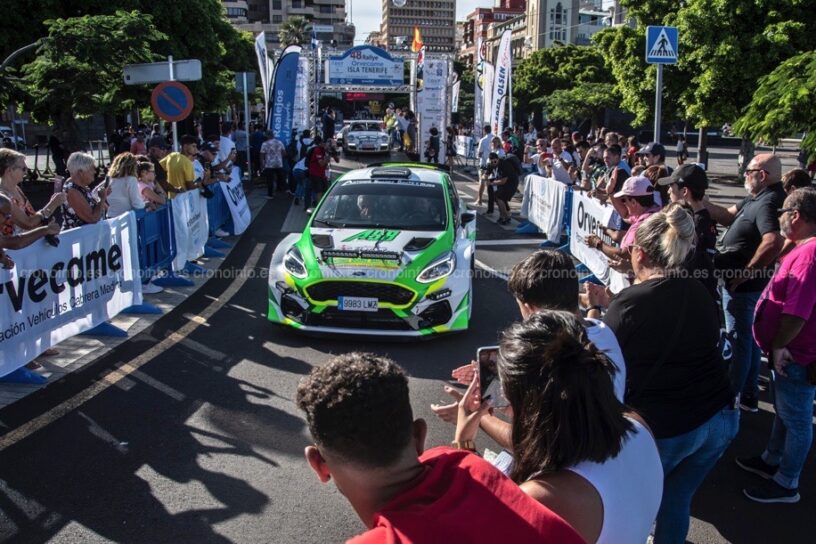 Salida Rallye Isla Tenerife 2022