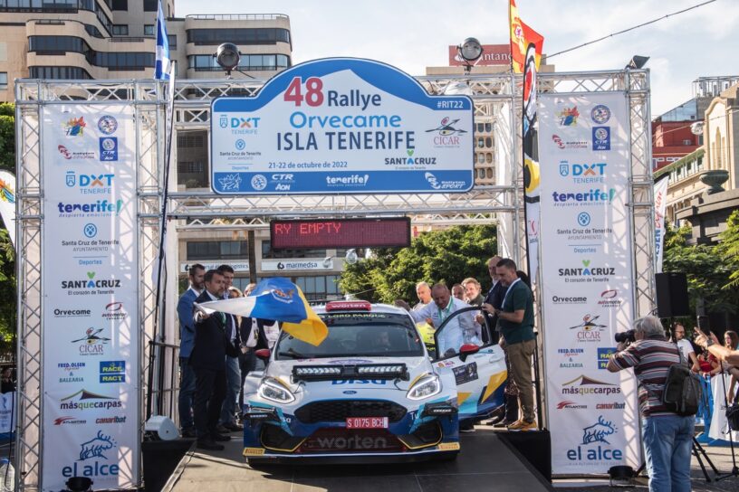 Enrique Cruz Rallye Isla Tenerife 2022