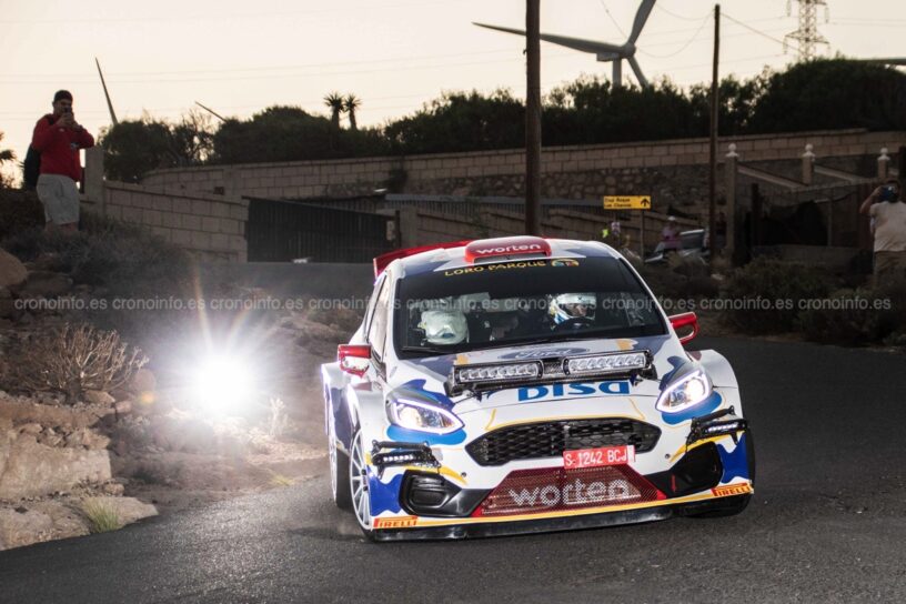 ENRIQUE CRUZ RALLYE ISLA TENERIFE 2023 FORD FIESTA R5 MK II