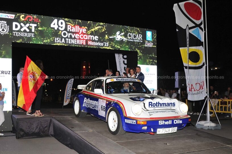 PORSCHE 911 ROTHMANS ISLA TENERIFE HISTÓRICO 2023