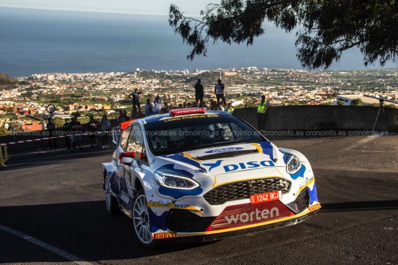 ENRIQUE CRUZ RALLYE ISLA TENERIFE 2023